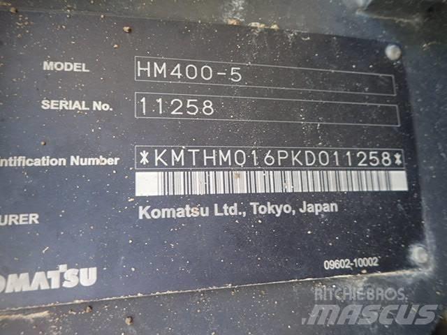 Komatsu HM 400-5 Dumper - Knickgelenk