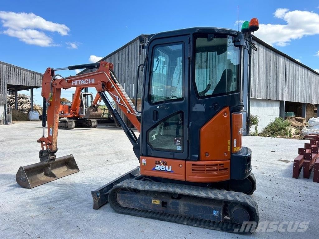 Hitachi ZX 26 U-6 Minibagger < 7t