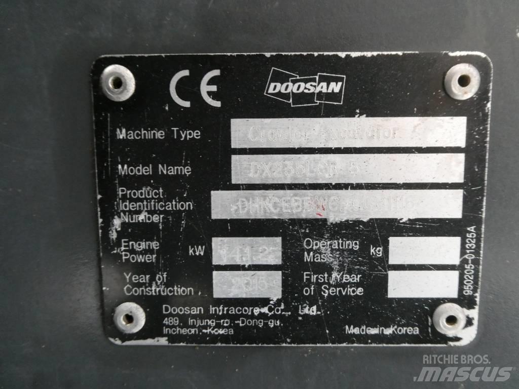Doosan DX 235 LCR-5 Raupenbagger