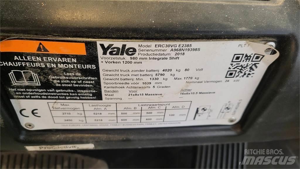 Yale ERC30VG 2018 Elektrostapler