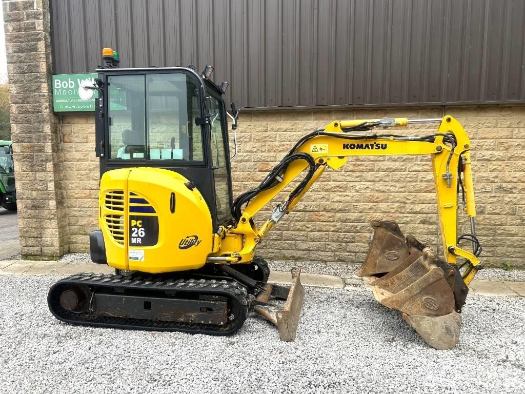 Komatsu PC26MR-3 Minibagger < 7t