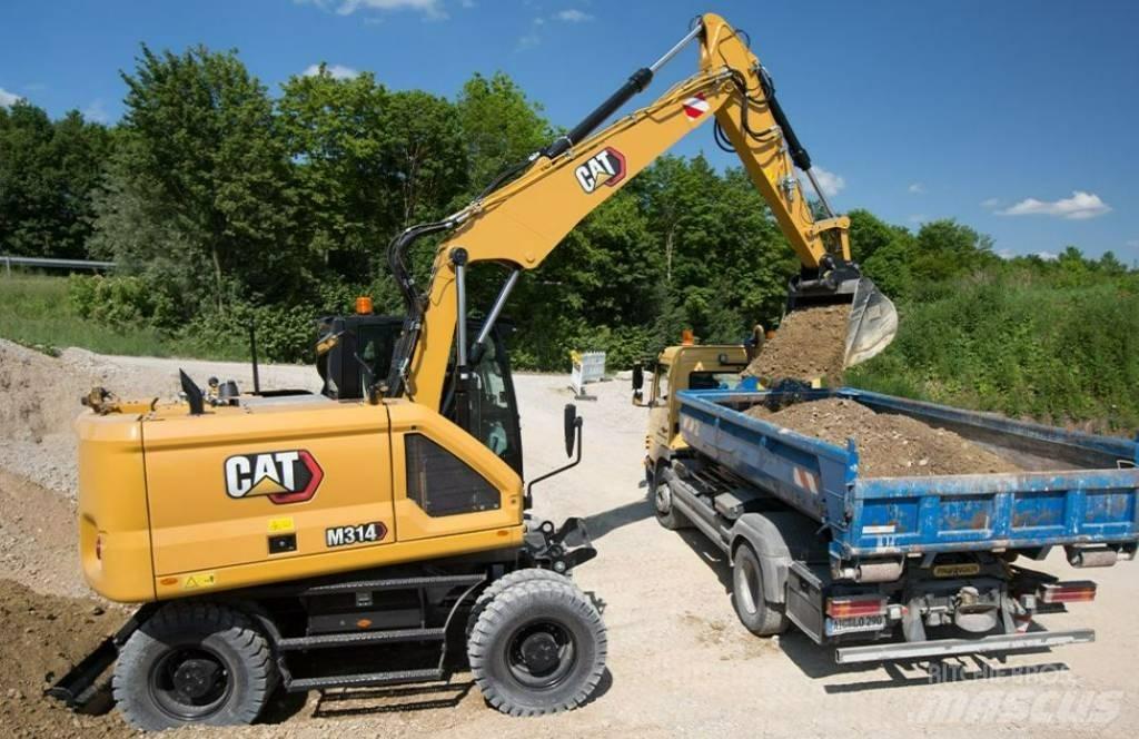 CAT M 314 UTHYRES Mobilbagger