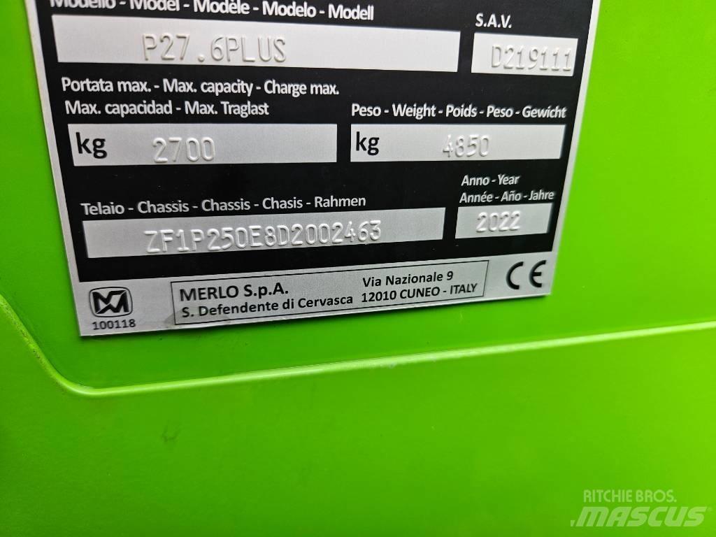 Merlo P27.6 Plus Teleskoplader