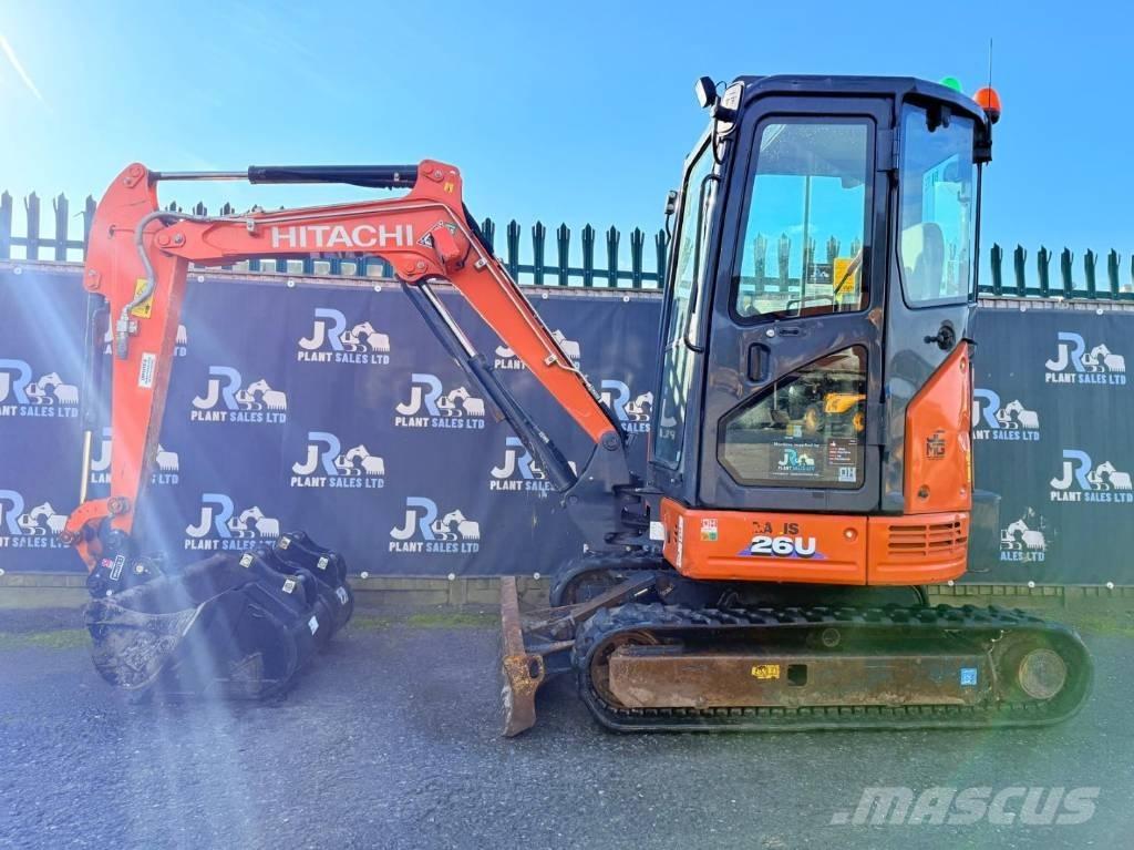 Hitachi ZX 26 U-6 CR Minibagger < 7t