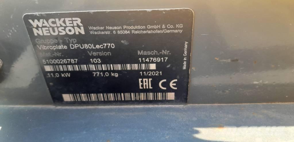 Wacker Neuson DPU 80 Vibrationsgeräte