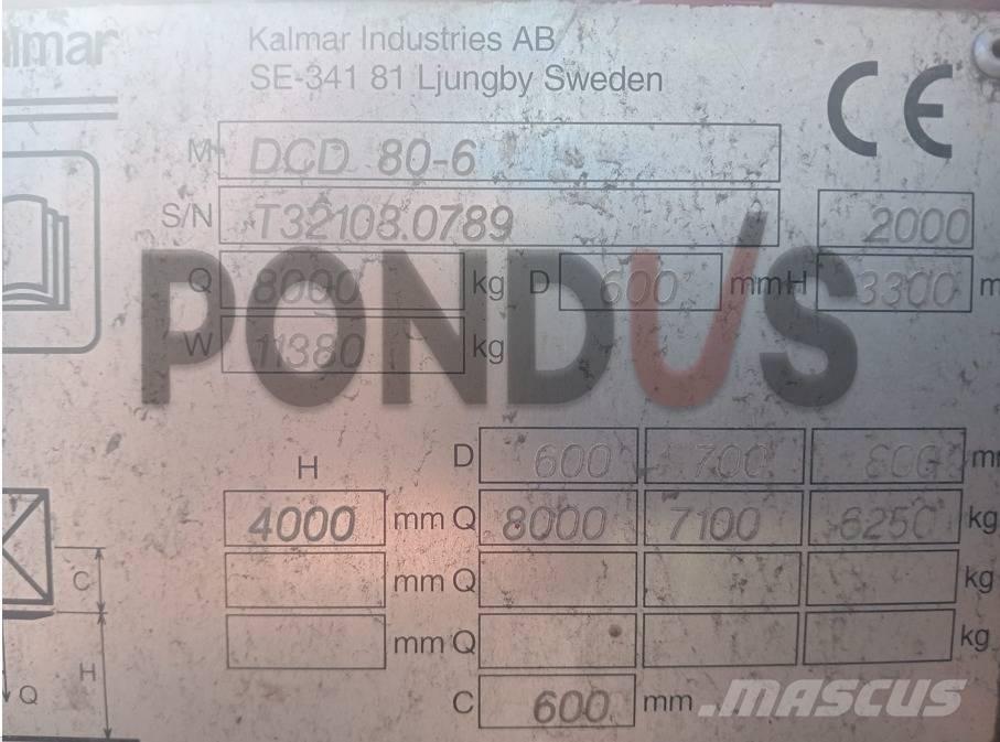 Kalmar DCD 80-6 Dieselstapler