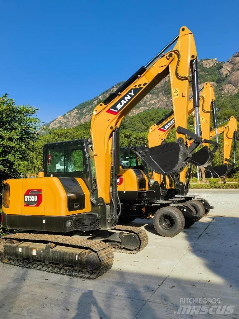 Sany sy55u Minibagger < 7t