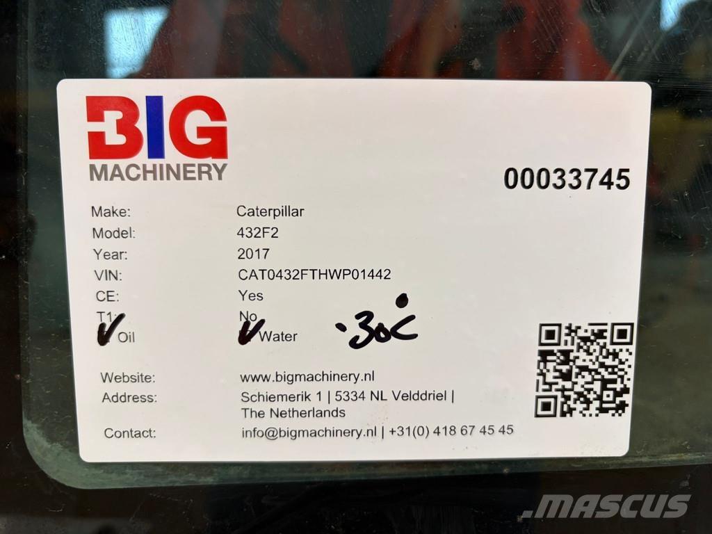CAT 432F2 Baggerlader