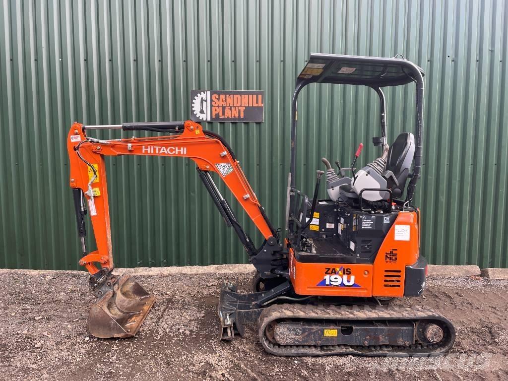 Hitachi ZX 19 U-6 Minibagger < 7t