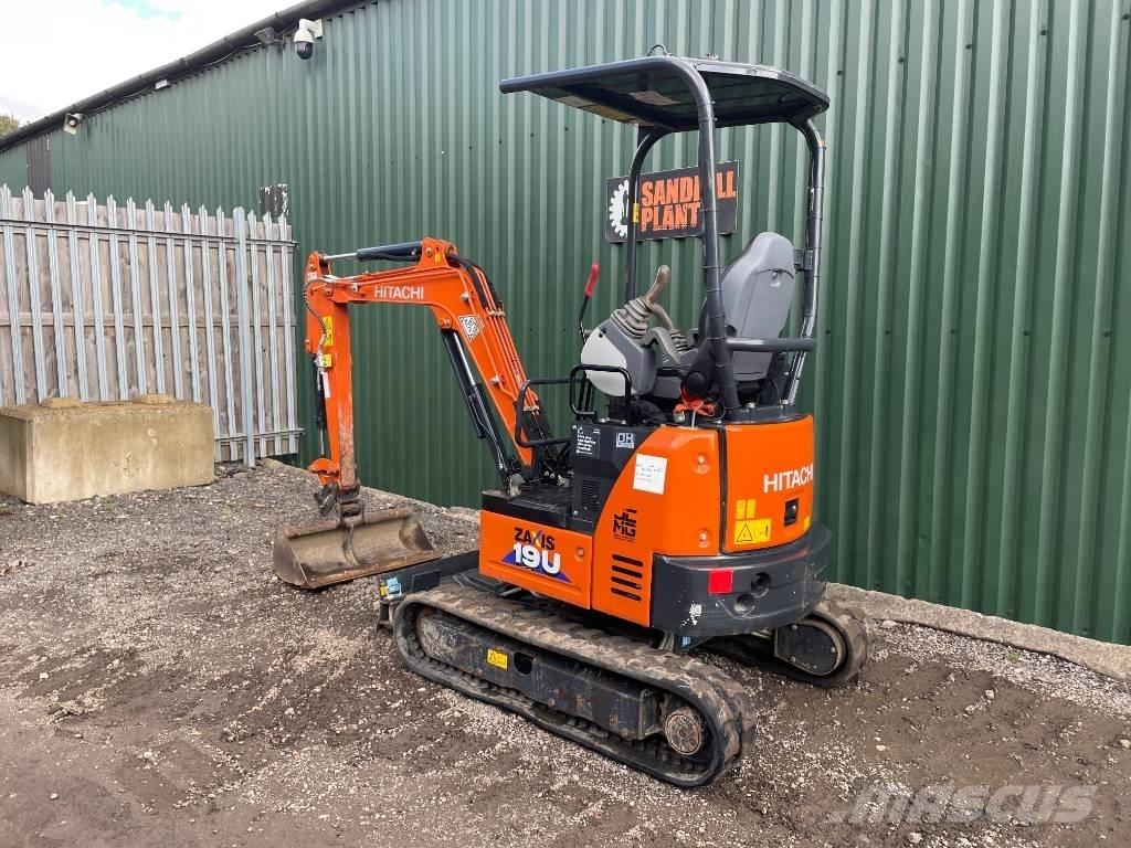 Hitachi ZX 19 U-6 Minibagger < 7t
