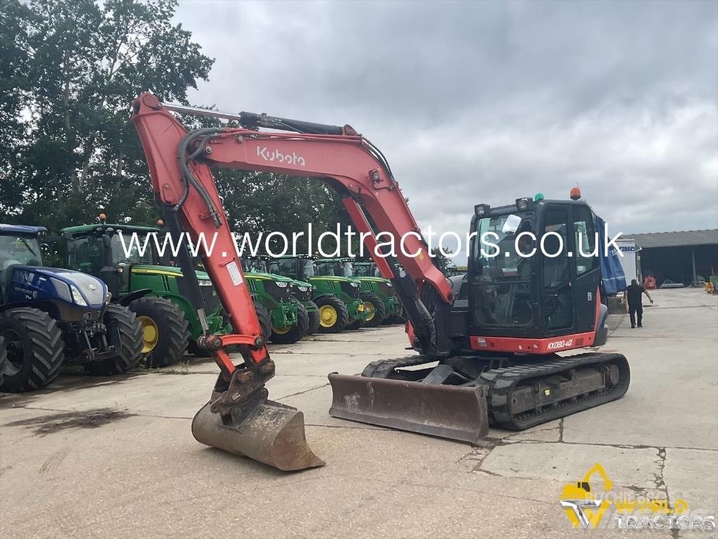 Kubota KX 080-4 Midibagger  7t - 12t