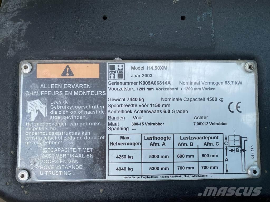 Hyster H4.50XM Dieselstapler