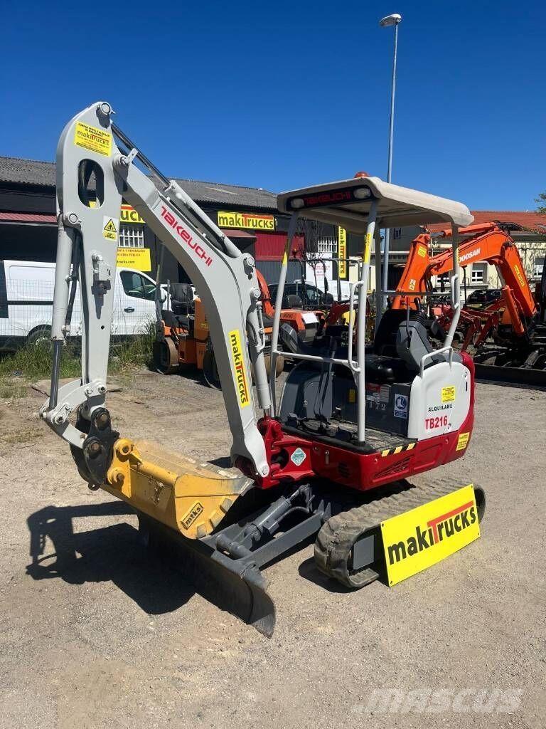 Takeuchi TB216 Minibagger < 7t