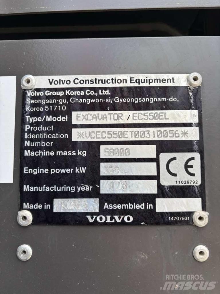 Volvo EC550EL Raupenbagger