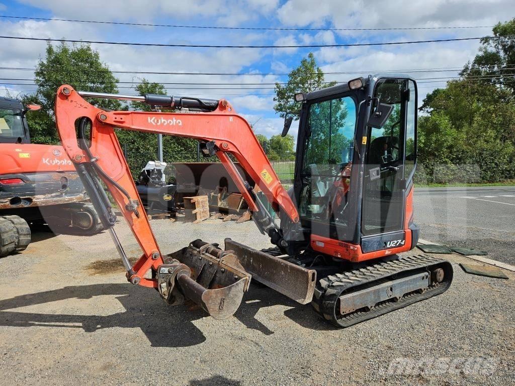Kubota U 27 Minibagger < 7t