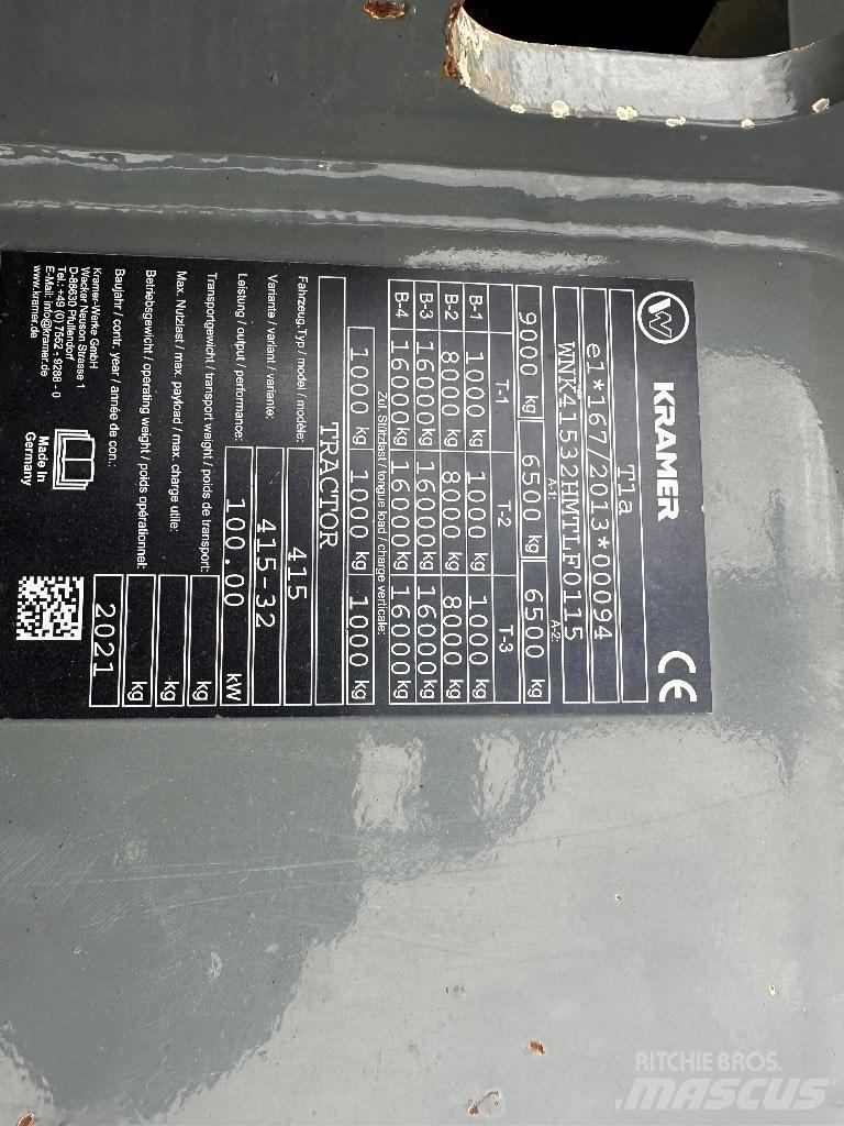 Kramer KT365 Teleskoplader für Landwirtschaft