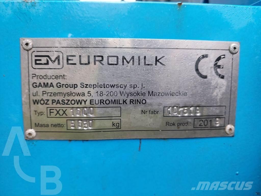  EUROMILK FXX 1600 Futtermischwagen