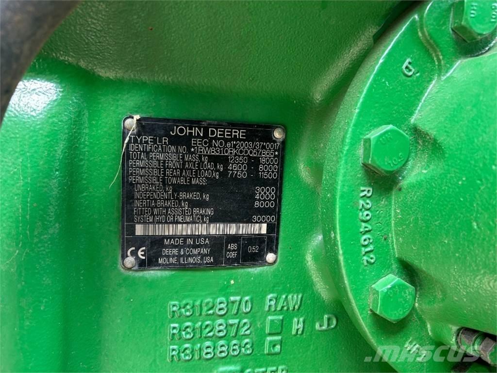 John Deere 8310R Traktoren