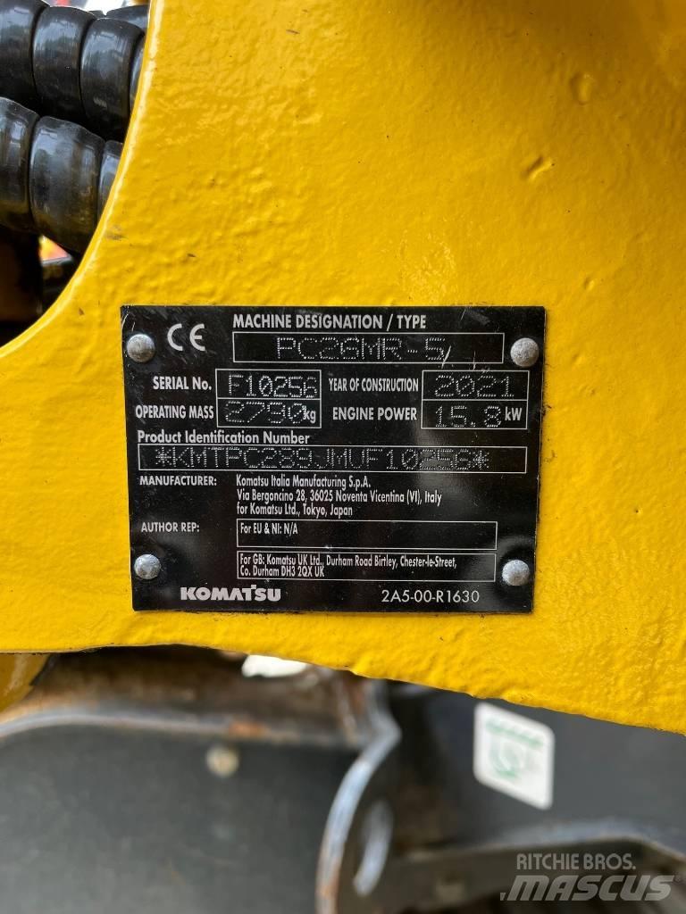 Komatsu PC26MR-5 Minibagger < 7t