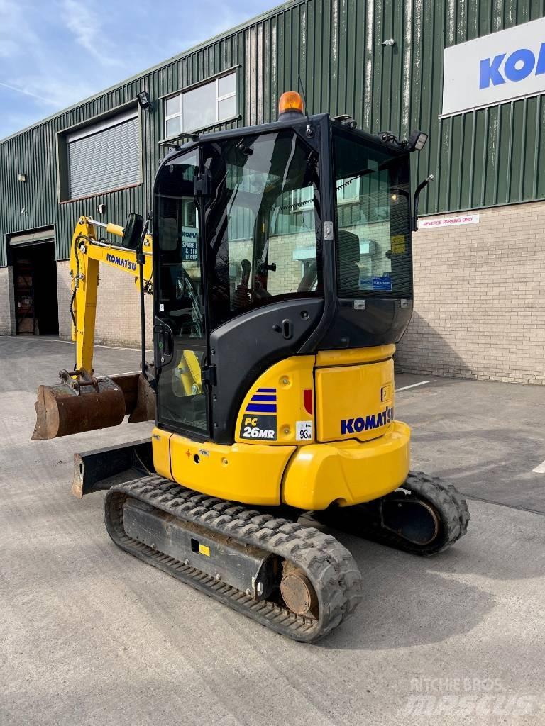 Komatsu PC26MR-5 Minibagger < 7t