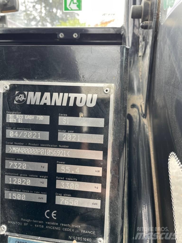 Manitou MT 933 Easy Teleskoplader