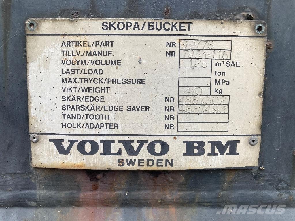 Volvo BM Skovl Radlader