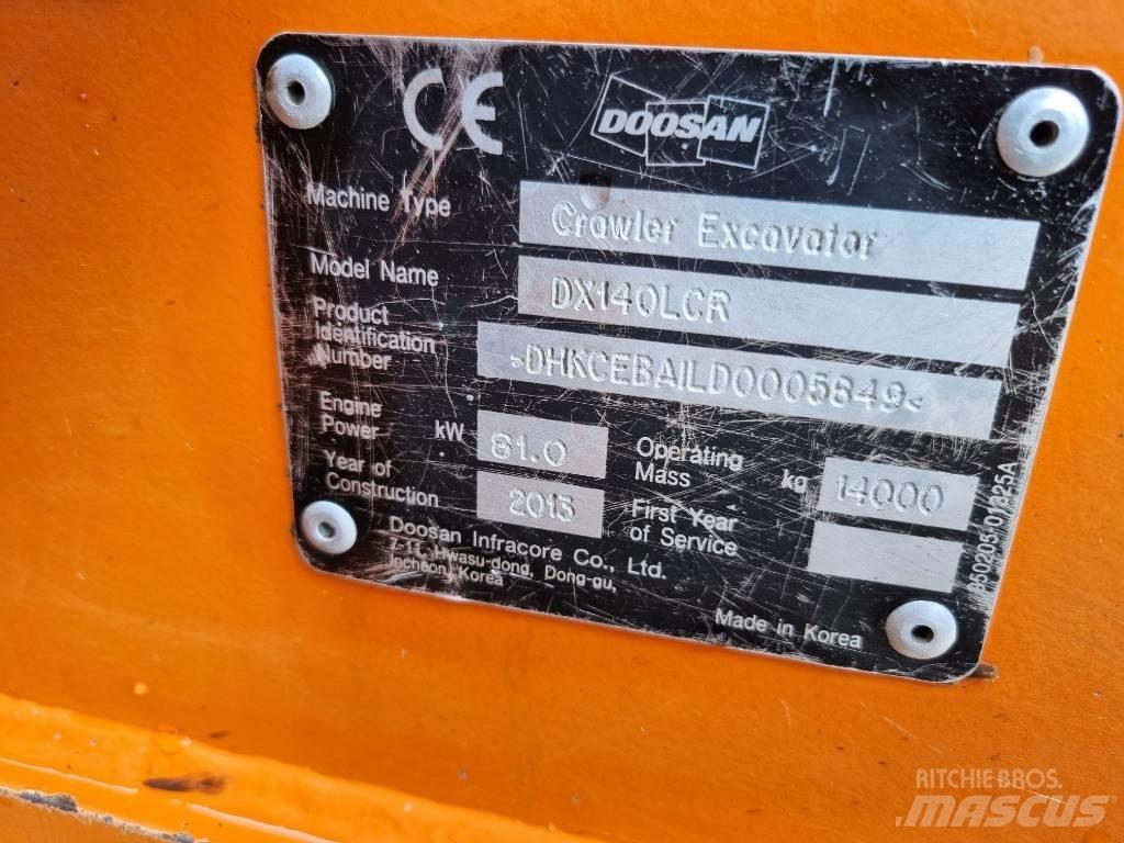 Doosan DX 140 LCR Forstbagger