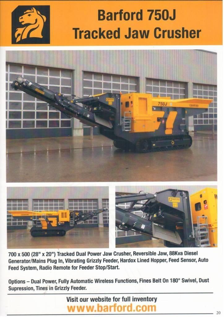 Barford 750J Sieb- und Brechanlagen