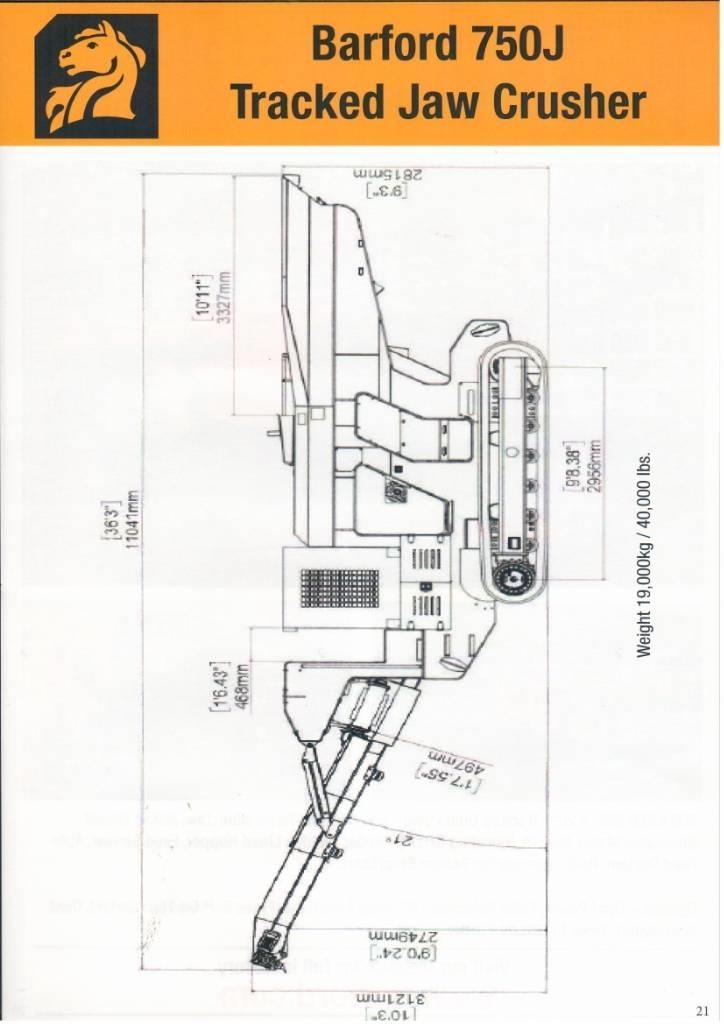 Barford 750J Sieb- und Brechanlagen