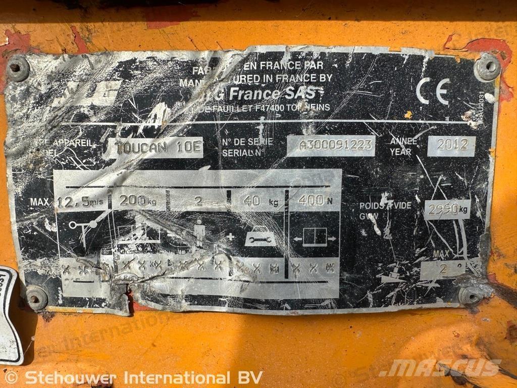 JLG Toucan 10E Andere Arbeitsbühnen