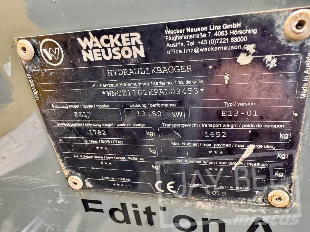 Wacker Neuson EZ 17 Minibagger < 7t