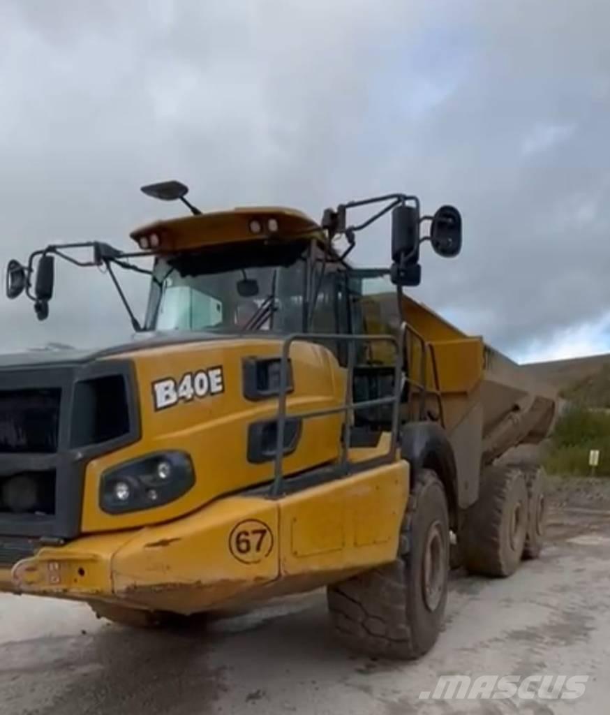 Bell B 40 E Dumper - Knickgelenk