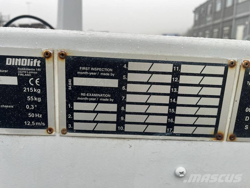 Dino 135 T Anhänger-Arbeitsbühnen