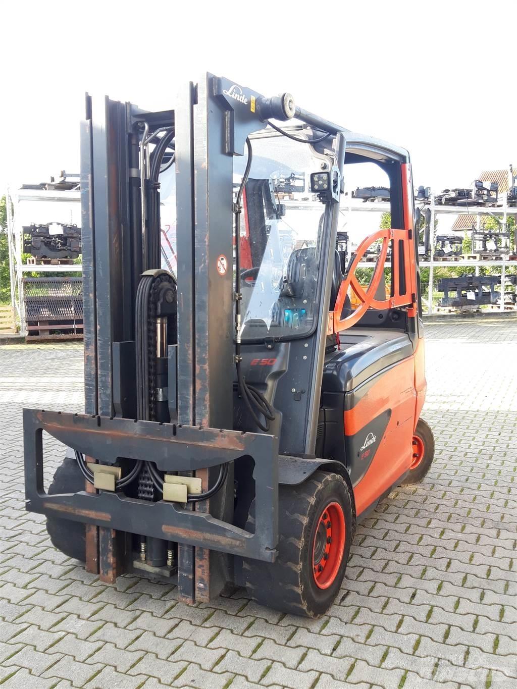 Linde E50HL Elektrostapler