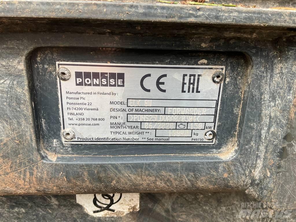 Ponsse ELK 8W Forwarder