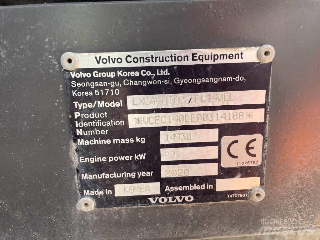 Volvo EC 140 EL Raupenbagger