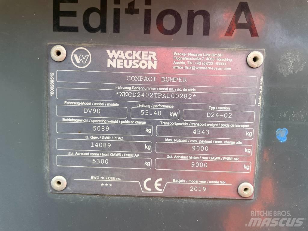 Wacker Neuson DV 90 Minidumper