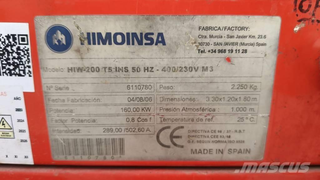 Himoinsa HIW 200 T5 Diesel Generatoren