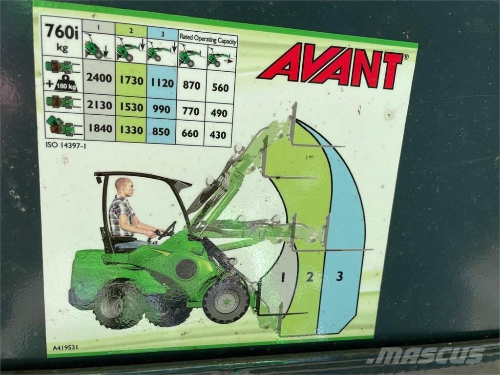 Avant 760i Minilader