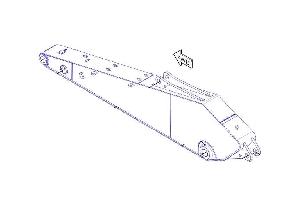 CAT 330F Ausleger
