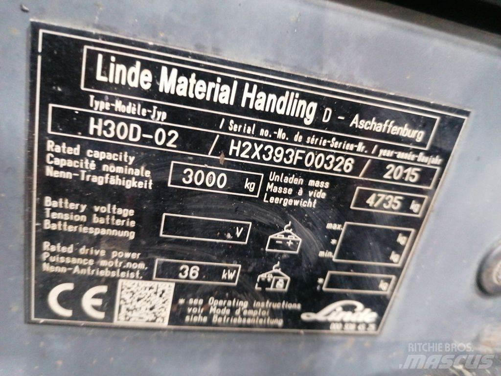 Linde H30D-02 Dieselstapler