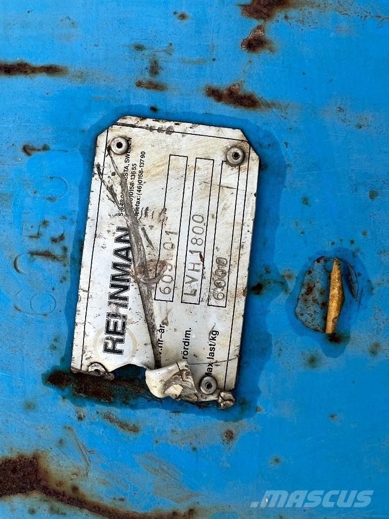 Rehnman LVH 1800 Andere Zubehörteile