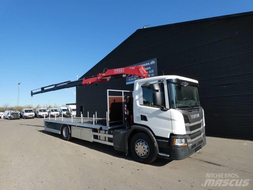 Scania p 220 Kranwagen