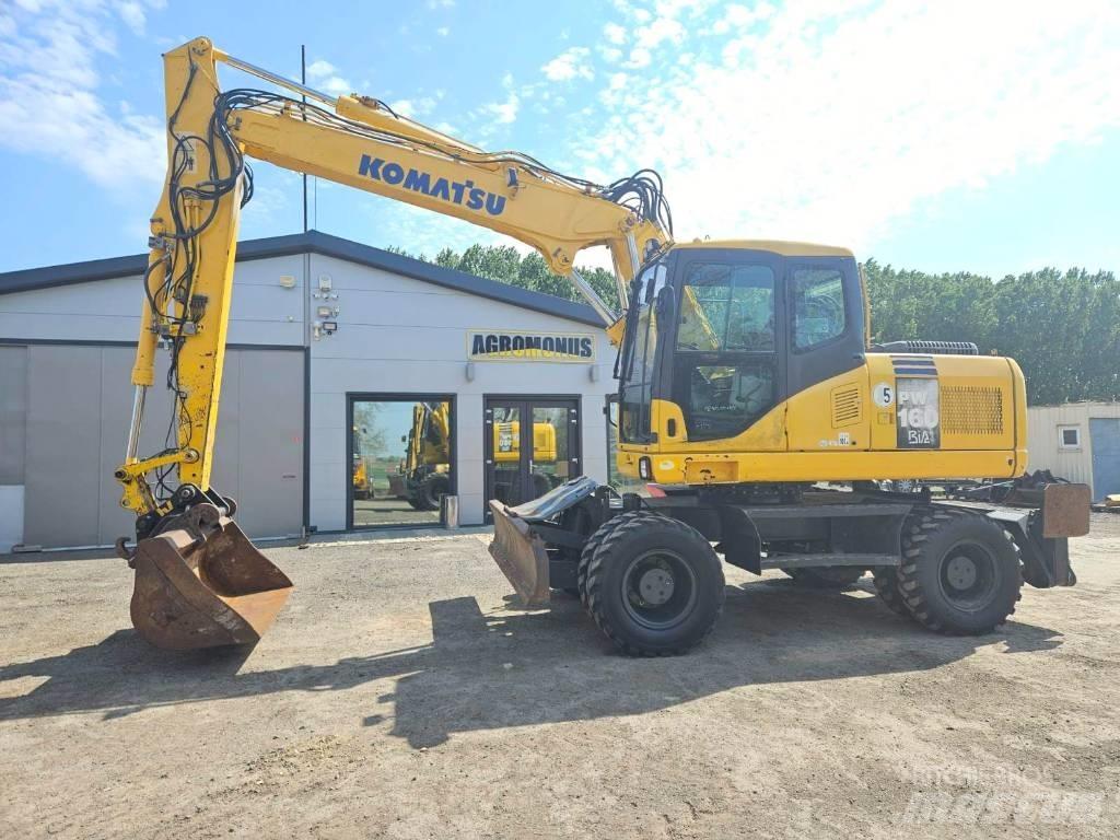 Komatsu PW 160-7 Mobilbagger