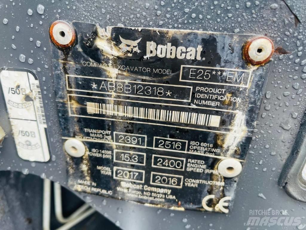 Bobcat E 25 Minibagger < 7t
