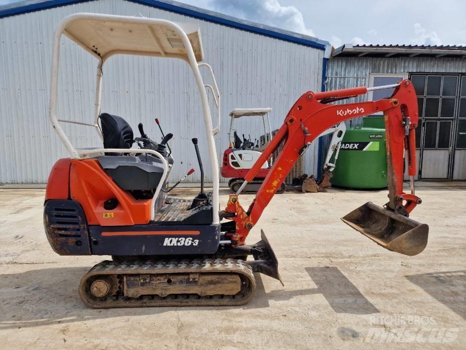 Kubota KX 36-3 Minibagger < 7t