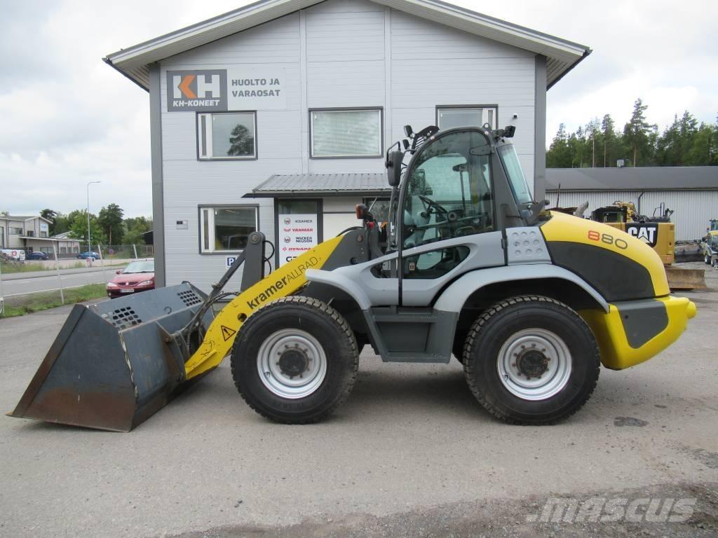 Kramer 880 2 x KAUHA Radlader