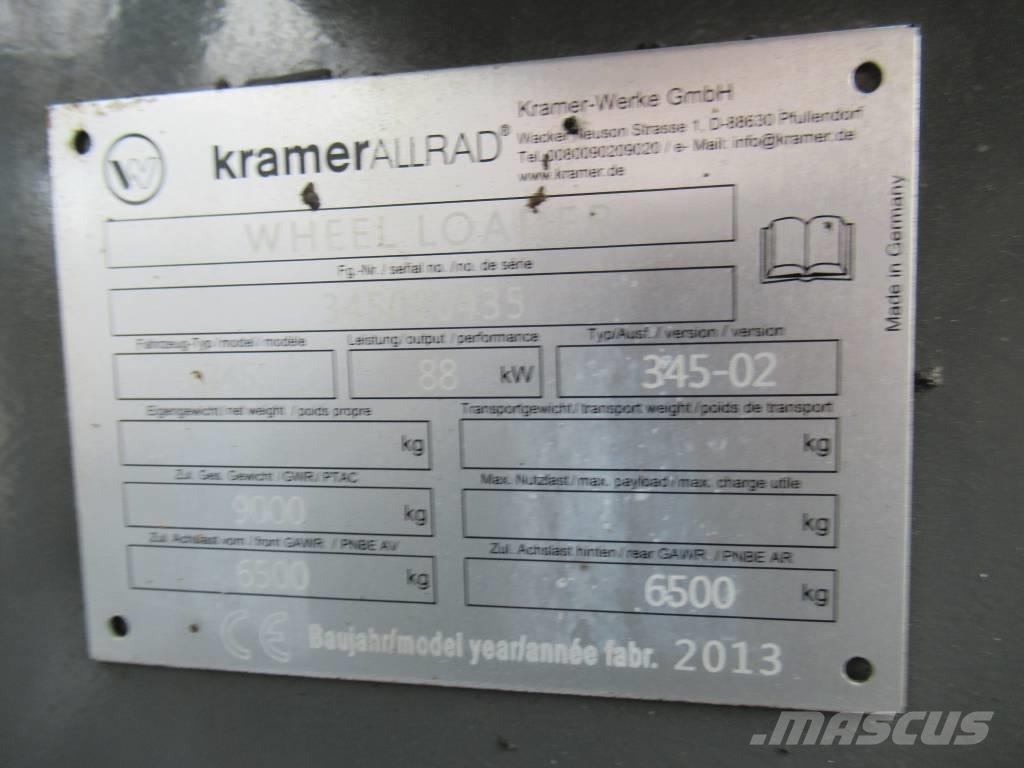 Kramer 880 2 x KAUHA Radlader