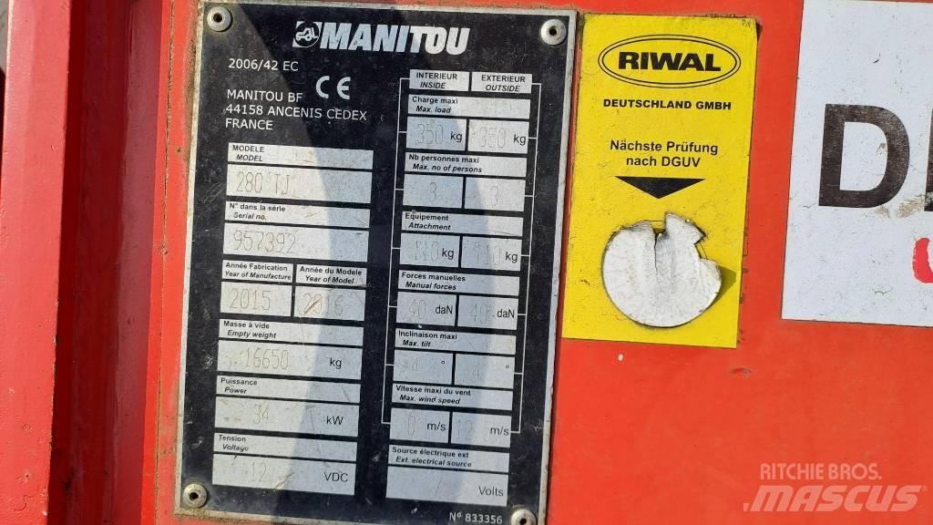 Manitou 280TJ Teleskopbühnen