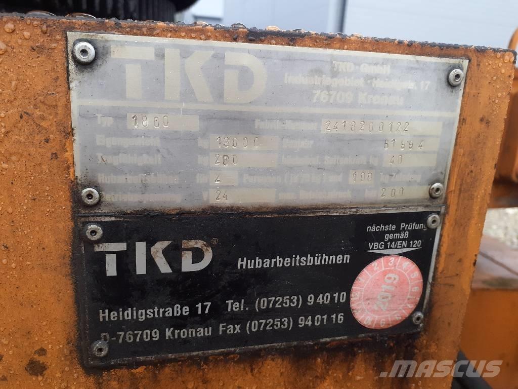 TKD 1800 Kompakte selbstfahrende Hebebühnen
